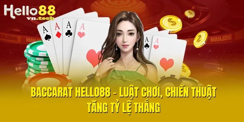 Baccarat Hello88 - Luật Chơi, Chiến Thuật Tăng Tỷ Lệ Thắng